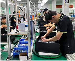 LS battery factory and workshop