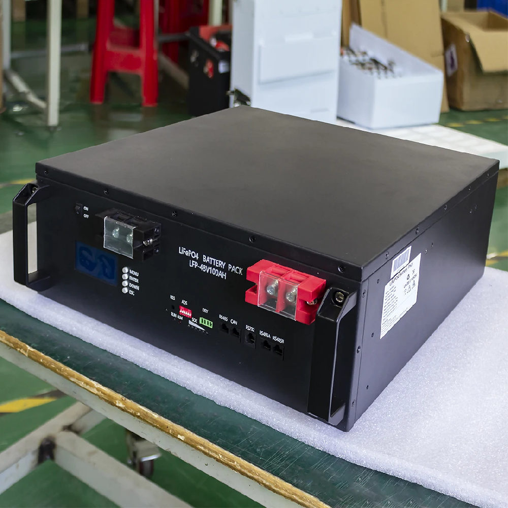 Cabinet lithium iron battery pack how to control the homepage show