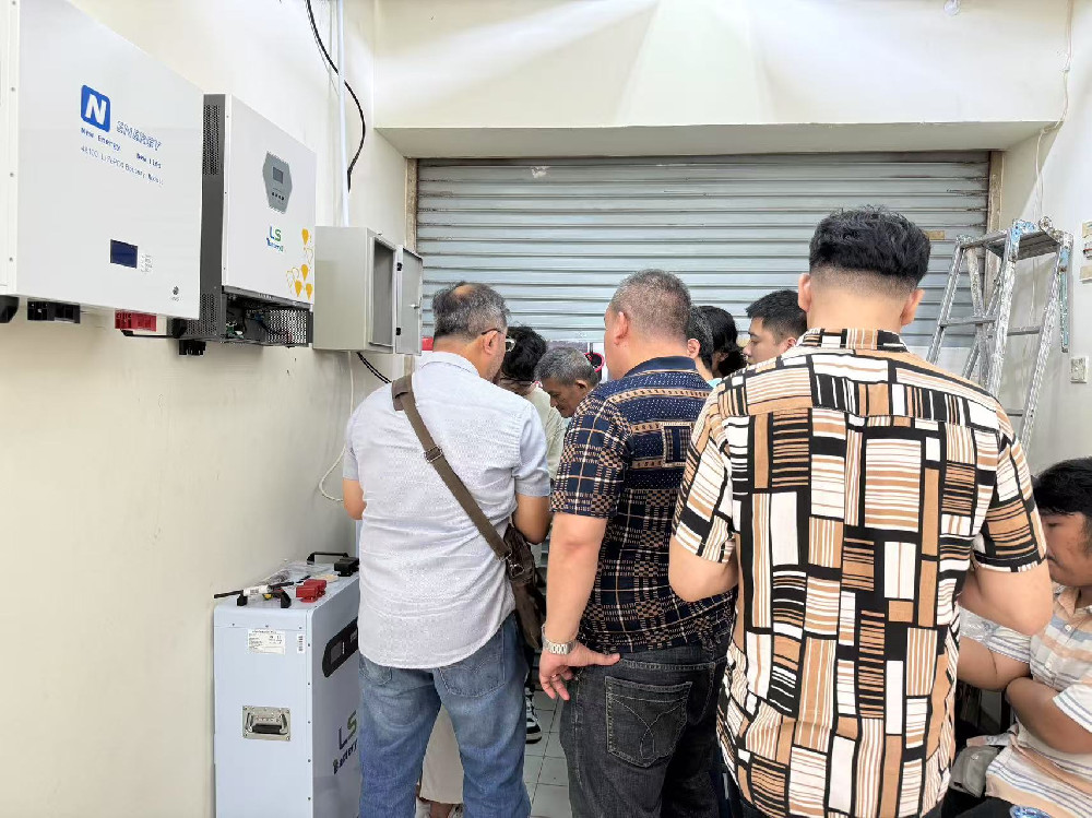 LS Battery sent engineers to Indonesian stores to assist dealers with technical guidance